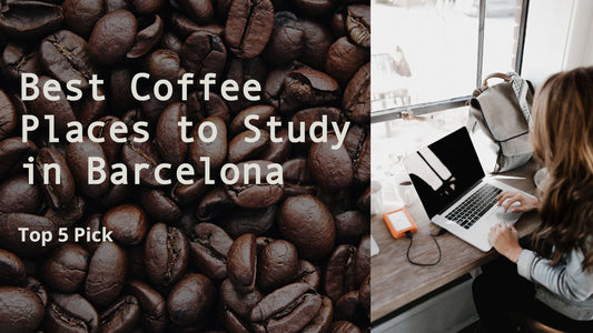 Best coffee places to study in Barcelona for Erasmus students - top coffee spots with wi-fi - top coffee places with electrical outlet - best cafes for deep work - best cafes to concentrate - best coffee shops to study